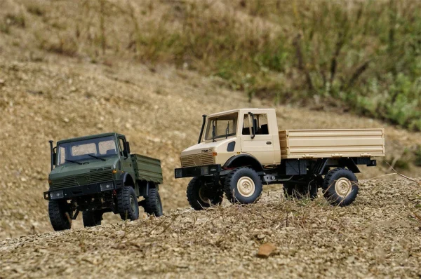 LDRC LD-P06 1/12 2.4G 4WD RC Car Unimog 435 U1300RC w/ LED Light Military Climbing Truck Full Proportional Vehicles Models Toys - Image 7