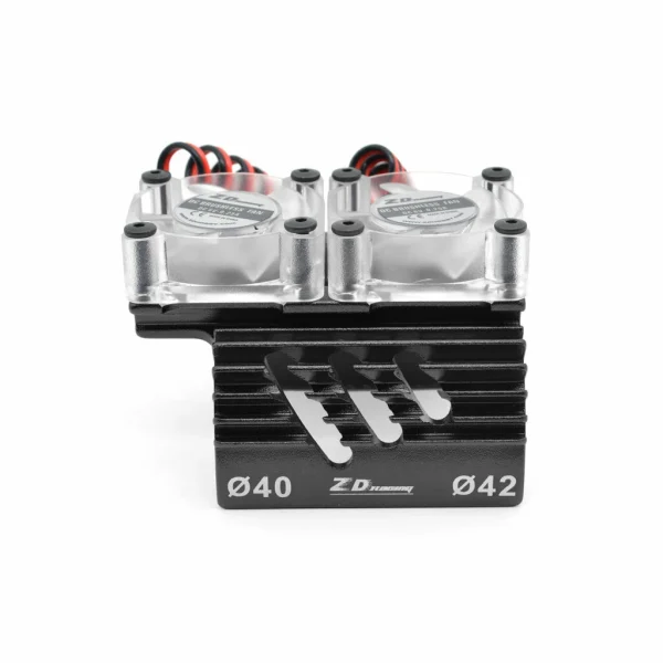ZD Racing EX07 1/7 4WD ELECTRIC HYPERCAR Brushless RC Car Drift Double Motor Cooling Fan For Hobbywing 40 42 mm Motor8553 Vehicle Models Parts - Image 4