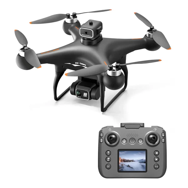YLR/C S116 MAX WiFi FPV with LCD Screen Controller HD Dual Camera Servo Gimbal 360 Obstacle Avoidance Optical Flow Positioning Brushless RC Drone Quadcopter RTF - Image 2