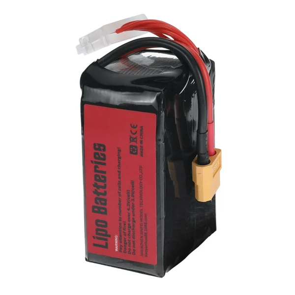 ZOP Power 6S 22.2V 1500mAh 120C 33.3Wh LiPo Battery XT60 Plug for SpeedyBee Master 5 V2  RC FPV Racing Drone - Image 6