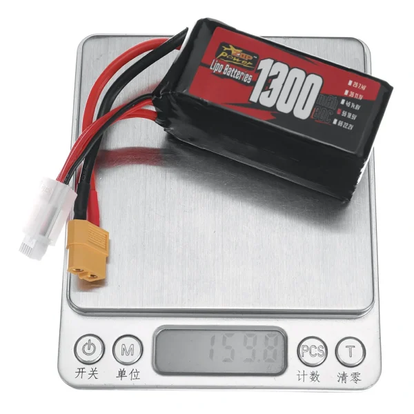 ZOP Power 5S 18.5V 1300mAh 60C LiPo Battery XT60 Plug for RC FPV Racing Drone Airplane Helicopter - Image 9