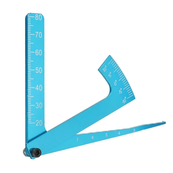 Yunzhong Adjustable Ruler RC Car Wheel Rim Camber Height Tires Angle Balance Rulers for 1/8 1/10 Tamiya HSP HPI