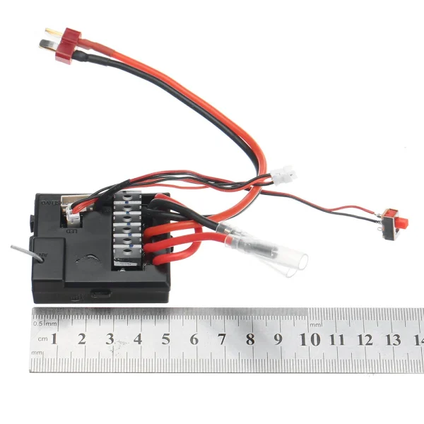 Wltoys 12427 12428 12423 1/12 RC Car Spare Parts Receiver ESC 2 In1 0056 New Version - Image 4