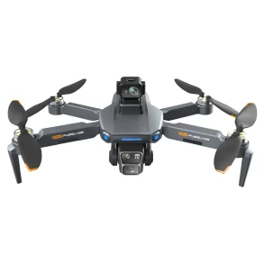 FUNSKY B8S GPS 5G WiFi FPV with 5.9inch LCD Screen Controller 720P HD Dual Camera Servo Gimbal 360 Obstacle Avoidance Brushless Foldable RC Drone Quadcopter RTF
