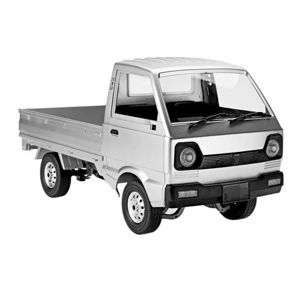 WPL D12 1/10 2.4G 2WD Military Truck Crawler Off Road RC Car Vehicle Models Toy Several Battery - Image 3