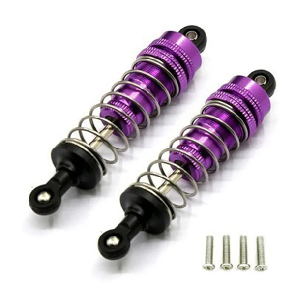 2pcs 76mm Shock Absorber RC Car Pasrts Upgrade Accessories for HBX 16889 16889A 16890 16890S Model - Image 3
