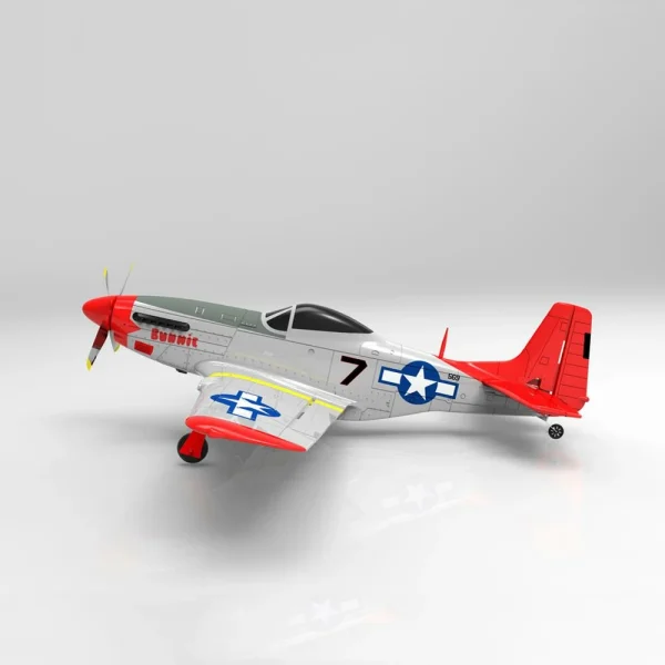 VolantexRC 768-1 Mustang P-51D 750mm Wingspan EPO Warbird RC Airplane RTF - Image 4