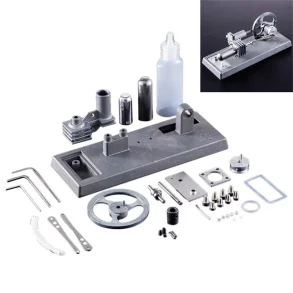 STARPOWER QX6-DIY Stirling Engine Model DIY Assembled Kit Physics Experiment Science Discovery Production Invention Gift Collection Toys