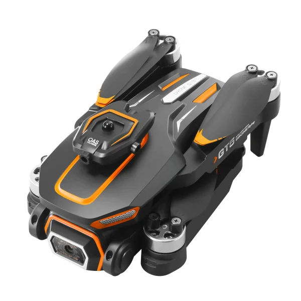 LSRC GT5 WiFi FPV with Electric Adjustment HD Dual Camera 360 Obstacle Avoidance Optical Flow Positioning Brushless LED Foldable RC Drone Quadcopter RTF - Image 7