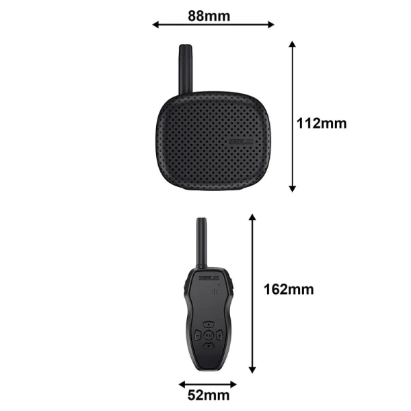 STARTRC Universal Walkie Talkie Sky Speaker Megaphone Wireless 3KM Range Laudspeakers for DJI AIR 3 / Mavic 3 PRO Series RC Drone - Image 6
