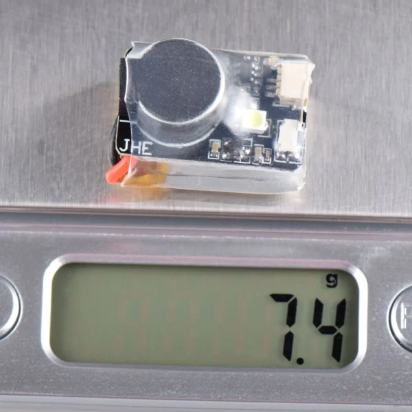 JHE42B 110DBI Finder Buzzer Built-in Battery with LED Light for RC Drone F3 F4 F7 Flight Controller - Image 3