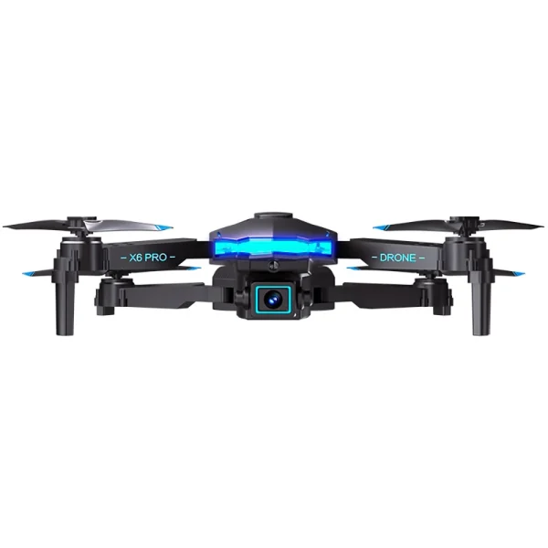 XKRC X6 PRO WiFi FPV WiFi FPV with Dual HD Camera 360 Obstacle Avoidance Optical Flow Positioning LED Foldable RC Drone Quadcopter RTF - Image 6