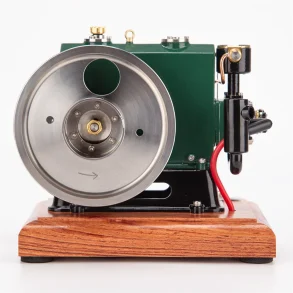 OKMO 1/8 3.6CC Mini Vintage Single Cylinder Four-Stroke Gasoline Engine Model 1140 Base Version Science Discovery Toys