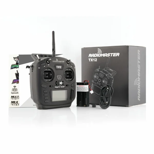 Radiomaster TX12 MK II 2.4GHz 16CH Hall Gimbals CC2500/ELRS Radio Controller Support EdgeTX/OpenTX Updated MCU STM32F407 RC Radio Transmitter for FPV RC Drone - Image 9