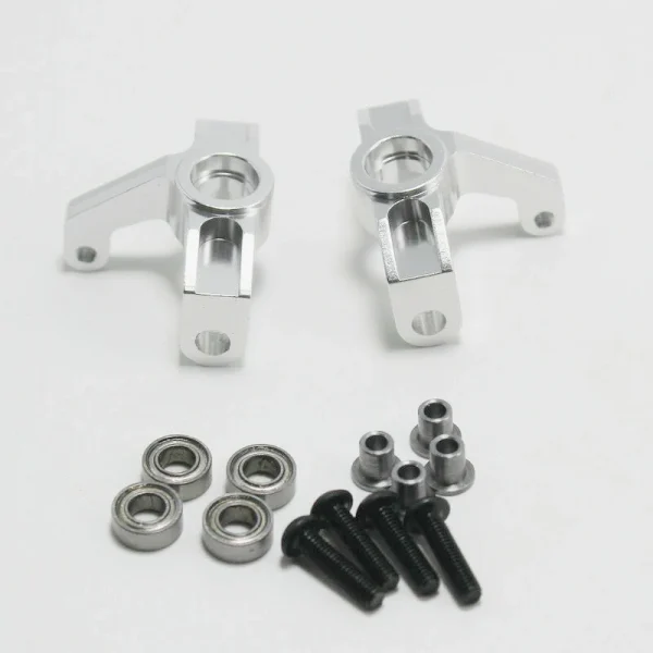 Wltoys 1/14 144001 124018 124019 Front Wheel Seat Upgrade Metal RC Car Parts - Image 3