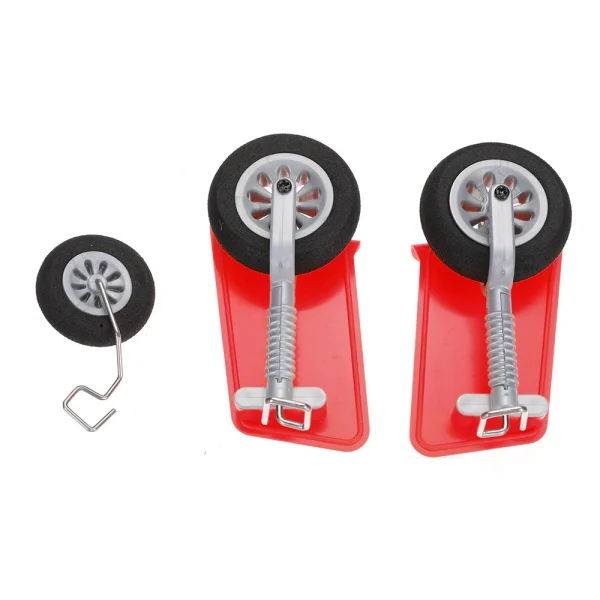 XK A300-Beech D17S 550mm Wingspan RC Airplane Replacement Spare Part Landing Gear Set - Image 6