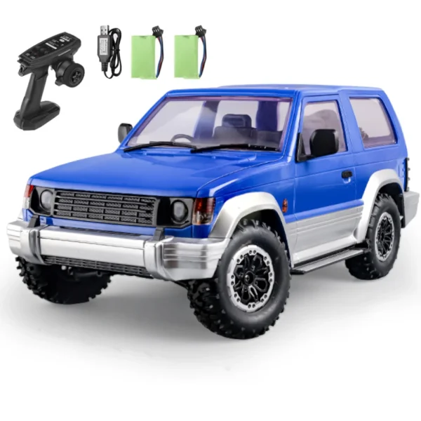 LDRC 1297 RTR Pajero 1/14 4WD RC Car LED Light Off-Road Truck Climbing Rock Crawler Full Proportional Vehicles Models Remote Control Toys - Image 5