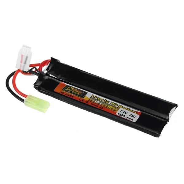 ZOP Power 7.4V 1500mAh 25C 2S LiPo Battery Tamiya Plug With T Plug Adapter Cable for RC Car - Image 3