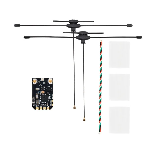 RadioMaster XR3 Nano ExpressLRS ELRS 2.4GHz/900MHz/Dual-Band Multi-Frequency Dual T-Antenna Diversity Receiver for Radiomaster TX16S Boxer GX12 Pocket Radio - Image 9