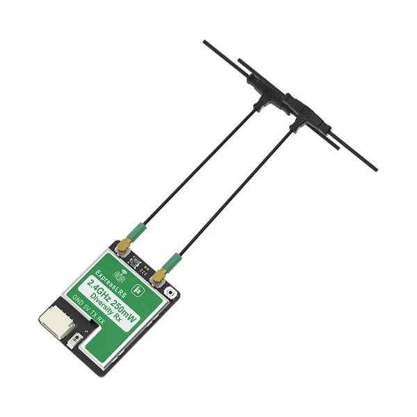 iFlight ELRS 2.4GHz/915MHz 250mW/500mW Dual-Antenna True Diversity RX Receiver for FPV RC Racer Drone - Image 8
