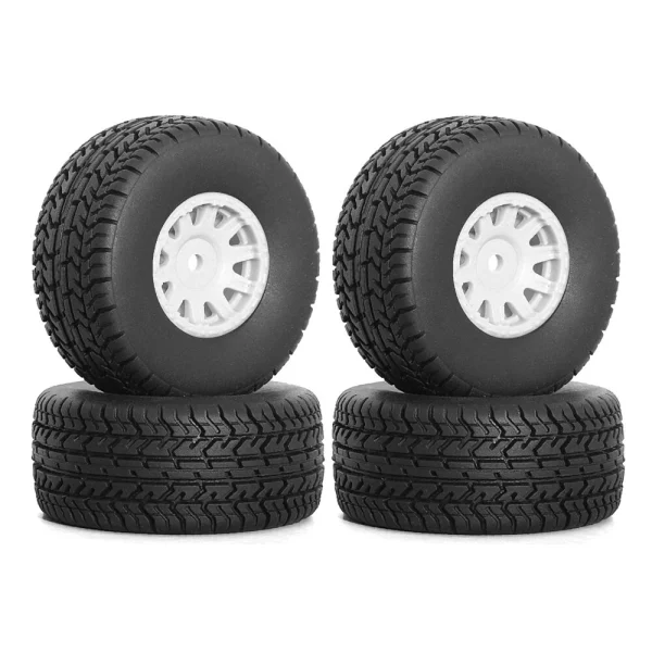 4PCS Upgraded Tires Wheels Rims for Arrma Mojave Grom 1/14 RC Cars Vehicles Models Spare Parts Accessories ARA550116 - Image 3
