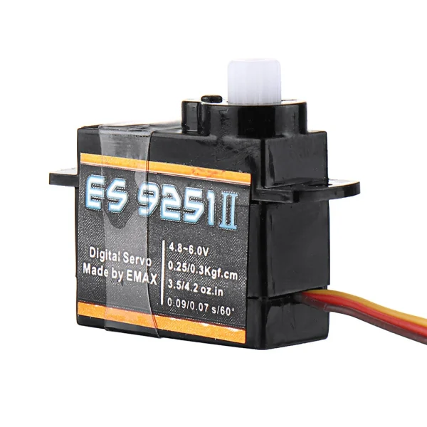 6PCS Emax ES9251  Upgrade Version 3g Plastic Gear Micro Digital Servo For RC Model - Image 5