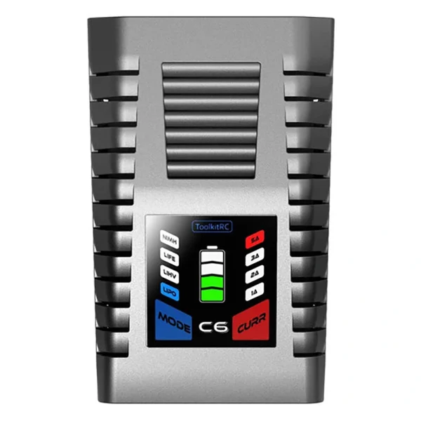 ToolKitRC C6 AC 100-240V 50W 5A Lipo Battery Balance Charger for 1-6S XT60 Lipo / LiHV / LiFe Battery 5-12S Nimh Battery - Image 3
