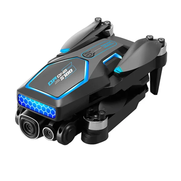 YLR/C S180 MAX Three Camera WiFi FPV with 3 HD Lens Electric Adjustment 360 Obstacle Avoidance Optical Flow Positioning LED Night Flight Light Brushless Foldable RC Drone Quadcopter RTF - Image 6