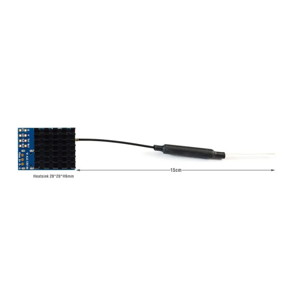 Mateksys MR24-30 mLRS (MAVLink long range system) firmware MAVLink 30dBm RF power 2.4GHz Receiver for FPV Drone - Image 2