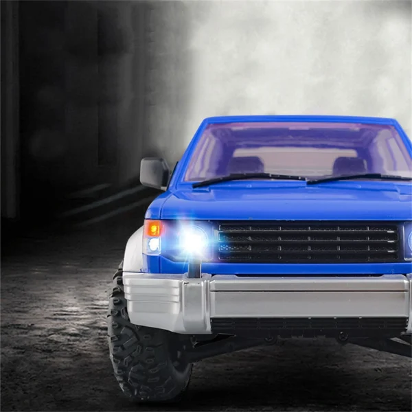 LDRC 1297 RTR Pajero 1/14 4WD RC Car LED Light Off-Road Truck Climbing Rock Crawler Full Proportional Vehicles Models Remote Control Toys - Image 8