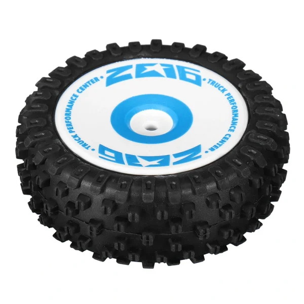 2PCS Wltoys 124017 Brushless 1/12 RC Car Spare Front/Rear Tires 2017 2018 Vehicles Model Parts - Image 4