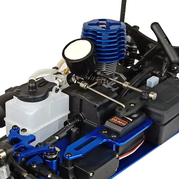 VRX Racing RH1004K 1/10 4WD Nitro Powered Touring RC Car Two Speed Frame Vehicles Models without Car Shell Transmitter Receiver - Image 3
