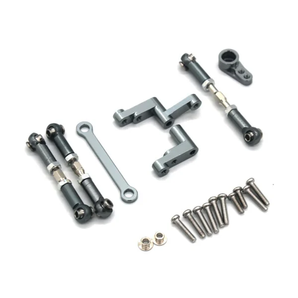 Upgraded Steering Components Steering Rods Servo Arms Servo Rods Accessories For MJX 16207 16208 16209 16210 H16 RC Car Parts - Image 2