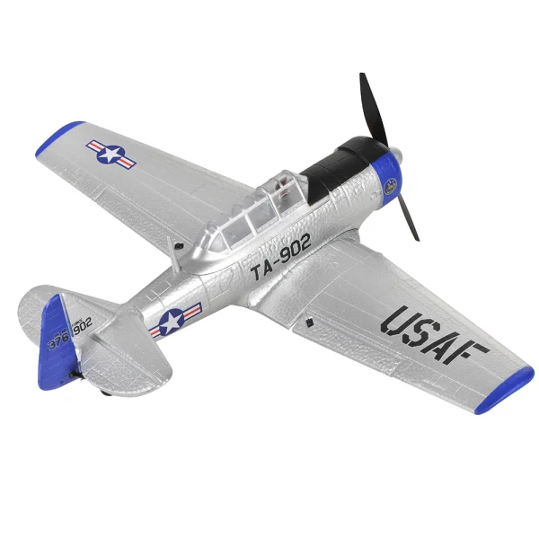 TOP RC HOBBY AT-6 2.4GHz 4CH 450mm Wingspan EPP 6-Axis Gyro One-Key U-Turn Aerobatic RC Airplane RTF for Beginners - Image 3