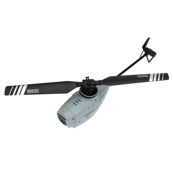 Eachine E110 2.4G 4CH 6-Axis Gyro 720P Camera Optical Flow Localization Flybarless Scale RC Helicopter RTF - Image 3
