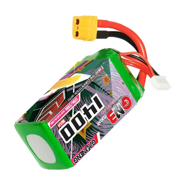 Gaoneng GNB 14.8V 1400mAh 120C 4S LiPo Battery T/XT60/XT90/EC5 Plug for FPV Racing Drone - Image 4