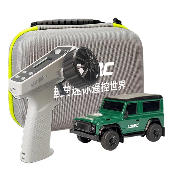LDARC R01 1/64 2.4G RWD RC Car Micro Rock Crawler Mini Climbing Truck LED Light 3 Speed Off-Road Vehicles Models Remote Control Racing Full Proportional Toys 60 Minutes Working Time - Image 5
