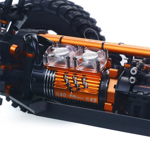 ZD Racing DBX 07 1/7 4WD 80km/h Fast Brushless RC Car 6S Vehicles Desert Monster Off-Road Models RTR/KIT Frame - Image 8