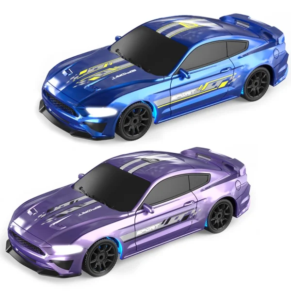 ENOZE 8500 8501 1/43 2.4G 4WD RTR Full Scale Mini Drift RC Car LED Lights Desktop Vehicle Models - Image 4