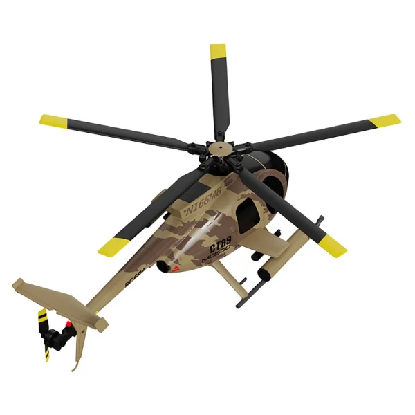 RC ERA C189 MD500 2.4G 4CH UAV 1:28 Fixed Height Single Blade Flybarless RC Helicopter RTF - Image 5