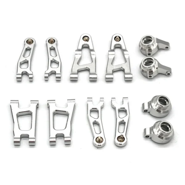 Upgraded Metal Suspension Arms Steering Cups Wheel Seat Set for 1/16 SG 1603 1604 1605 1606 1607 RC Car Vehicles Models Spare Parts - Image 2