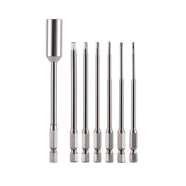 7Pcs 1.5/2/2.5/3/4/5.5mm Hexagonal Screwdriver Tool Set for RC Drone Helicopter Quad Car Repair