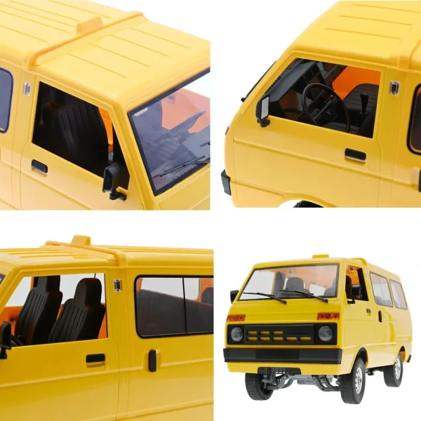 WPL D42 2.4G 2WD 1/10 Drift Crawler Off Road RC Car Vehicle Models Toy w/ Light Full Proportional Control - Image 8