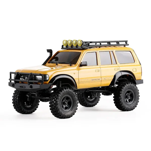 FMS FCX18 RTR 1/18 2.4G 4WD RC Car for TOYOTA Land Cruiser LC80 Rock Crawler Off-road Climbing Vehicle LED Lights Two Speed Models - Image 2