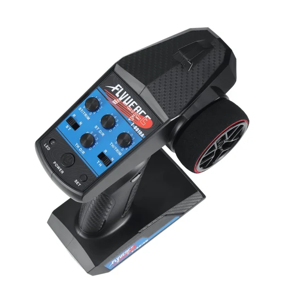 FLYUEACE T-6819A 2.4GHz 4CH Transmitter with RX-G4 Light Control Mini Receiver for RC Car Boat Tank Models - Image 5