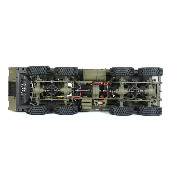 HG TRASPED P801 P802 1/12 2.4G 8X8 M983 739mm RC Car US Army Military Truck Without Battery Charger - Image 6