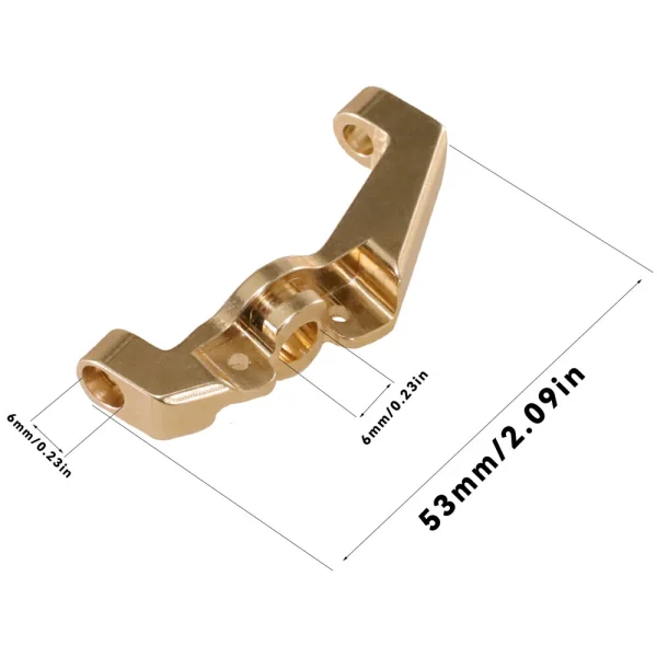 Upgraded Metal Accessories Brass C-Type Seat for MJX 1/12 H12Y H12Y+ RC Car Vehicle Models Spare Parts - Image 5
