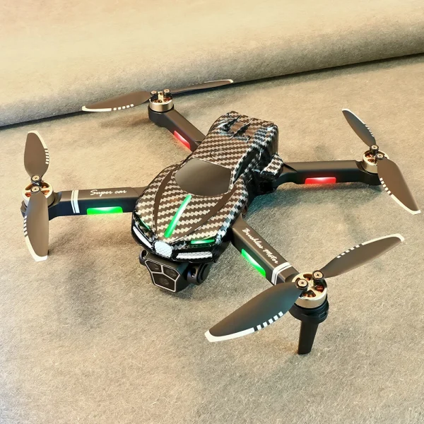 YCRC V186 Three Camera WiFi FPV with HD 3 Lens Electric Adjustment 360 Obstacle Avoidance Optical Flow Positioning Brushless Foldable RC Drone Quadcopter RTF - Image 4