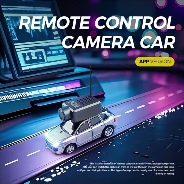 Wltoys 6401 1/64 FPV RC Car Wifi Camera Photos Videos VR App Control Built In Gyro Drift Desktop Micro 3 Speed On-Road Mini Full Proportional Vehicles Models Toys - Image 8