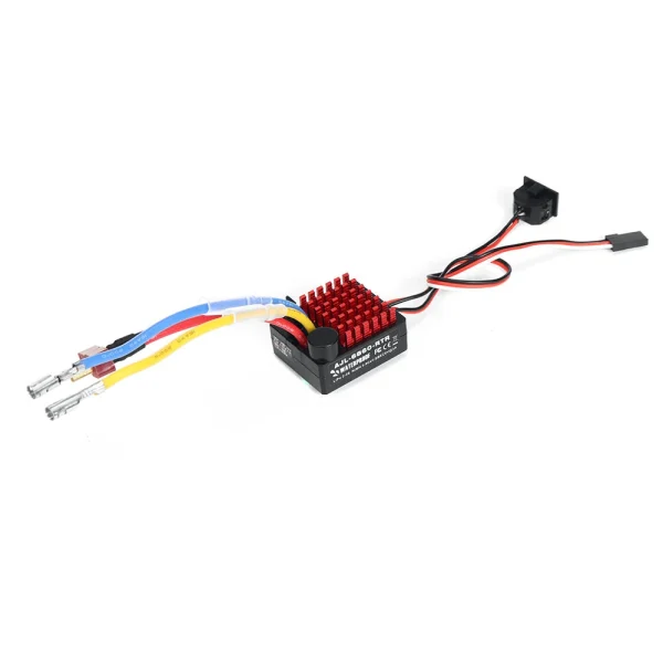 FLYUEACE 6860 Brushed ESC 60A Waterproof Crawler Speed Controller with BEC RC Vehicles Cars Boats Tanks Models Parts - Image 7